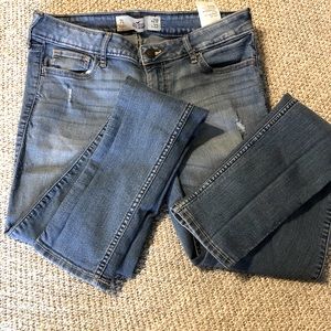 Skinny Hollister denim jeans